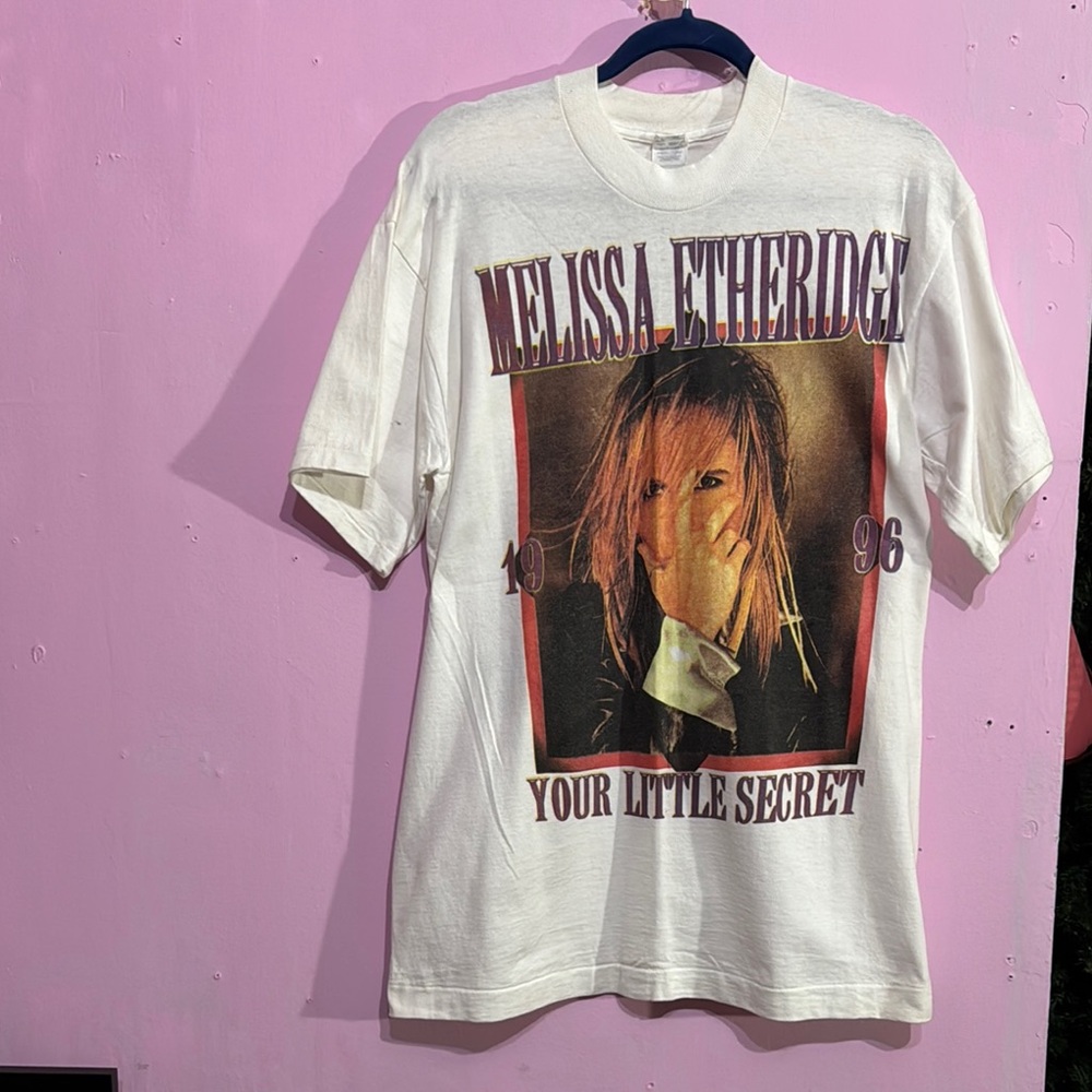 Melissa Etheridge Graphic White T-Shirt